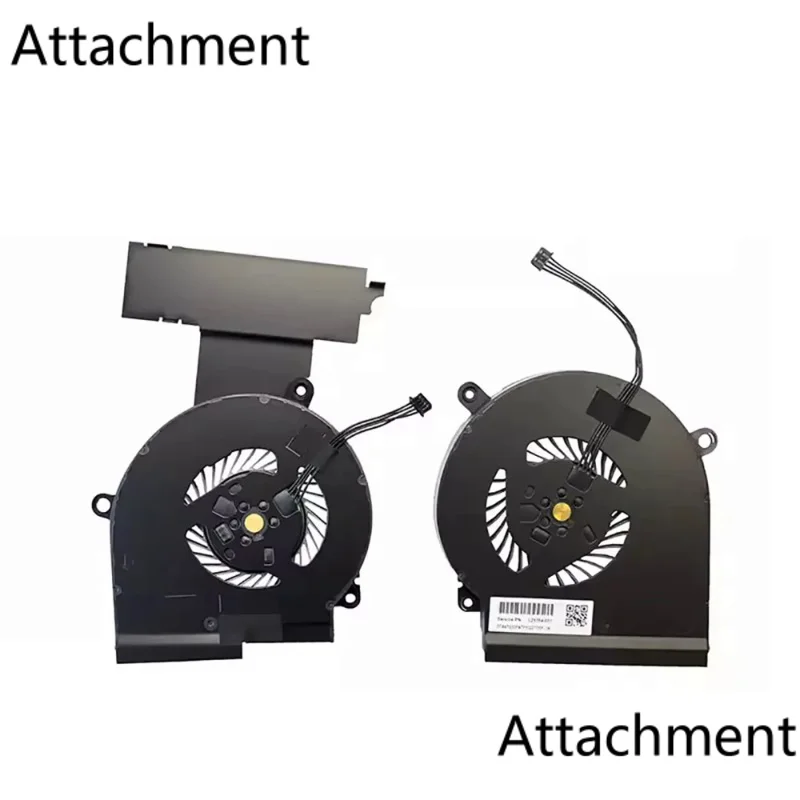 CPU GPU вентилятор охлаждения для HP 15-dc L29355-001 ND85C06-18A20 ND85C06-17L17 L29354-001 ND85C07-17L18 ND85C07-18A21