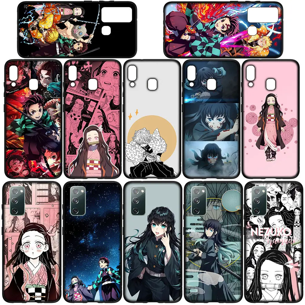 Чехол для телефона Demon Zenitsu Slayer Nezuko Tanjiro чехол Xiaomi Redmi Note 10 12 Pro Max 10A 10C 12C 10X 10S 8T C