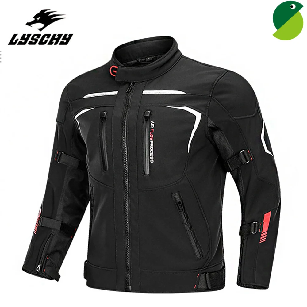 

LYSCHY LY2001 Motorcycle Jacket Protective Motorbike Chamarra Motocicleta Rider Biker Equipment Clothes Thermal Winter