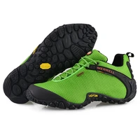 authentique merrell menwomes breathable mesh camping outdoor sports shoes for male waterproof mountaineer climbing shoes 39 44