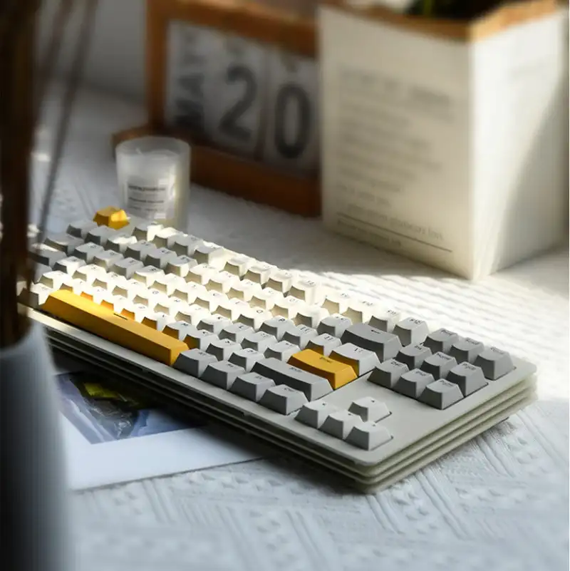 

Механическая клавиатура AJAZZ AKC087, игровая клавиатура с 87 клавишами Hotswap RGB, без ударов, три режима