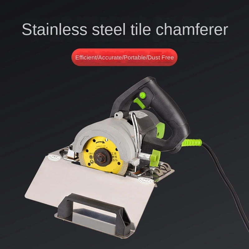 45 Degree Angle Cutting Tile Marble Chamfering Guide Locator Adjustable Manual Cutter Multifunction