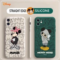 phone case mickey mouse for iphone 11 13 12 pro max mini x xr xs max 5 6 6s 7 8 plus se 2020 soft silicone tpu funda back cover