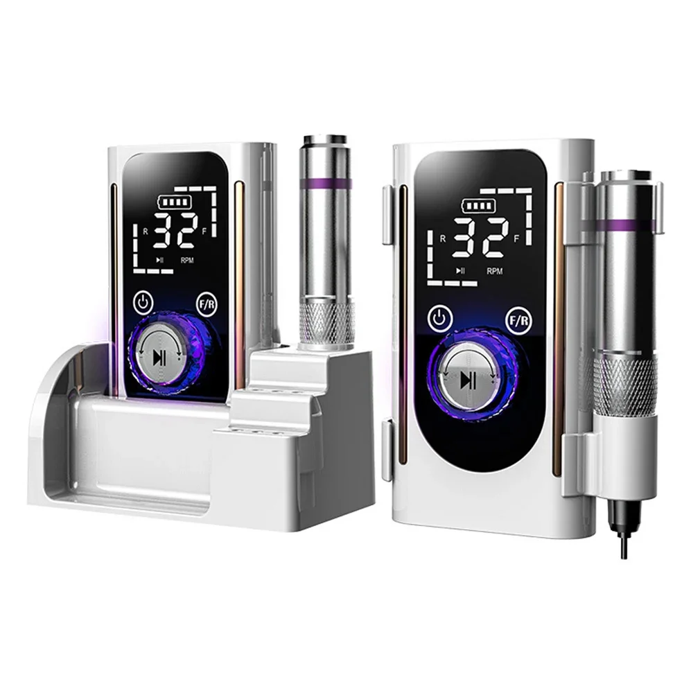 Портативная электрическая дрель для ногтей: 40 000 об/мин удаления акриловых ногтей