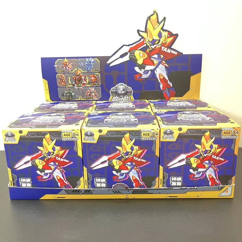 Фото Оригинальный китайский сборный набор Mecha Q-стиль: Фигурки Ao Bing Benboerba из серии Nuclear First Wave Blind Box №4