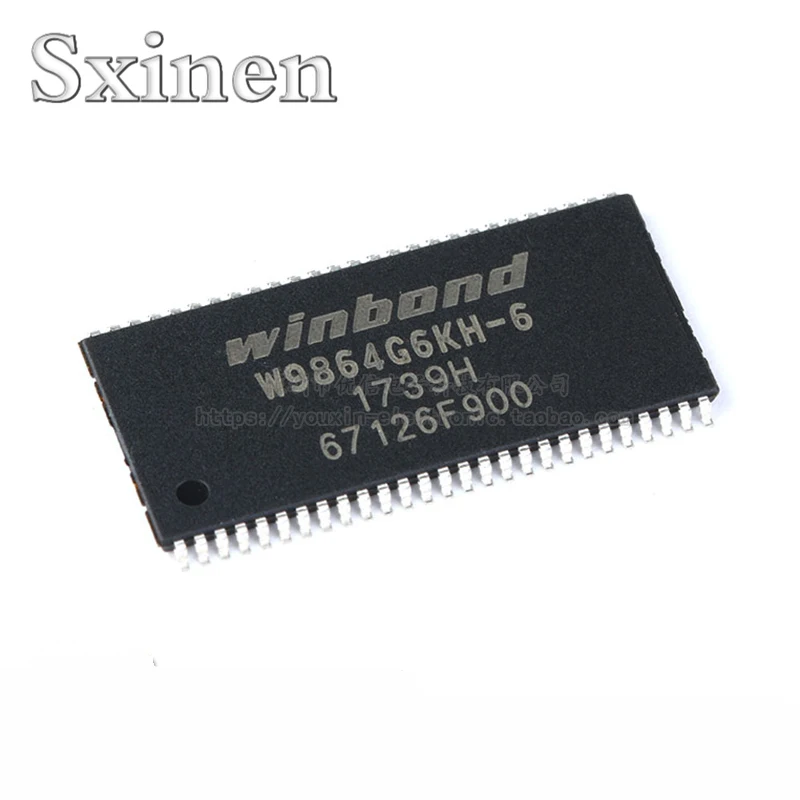 

10PCS ,SMD W9864G6KH-6 TSOP(II)-54 RAM Memory Chip