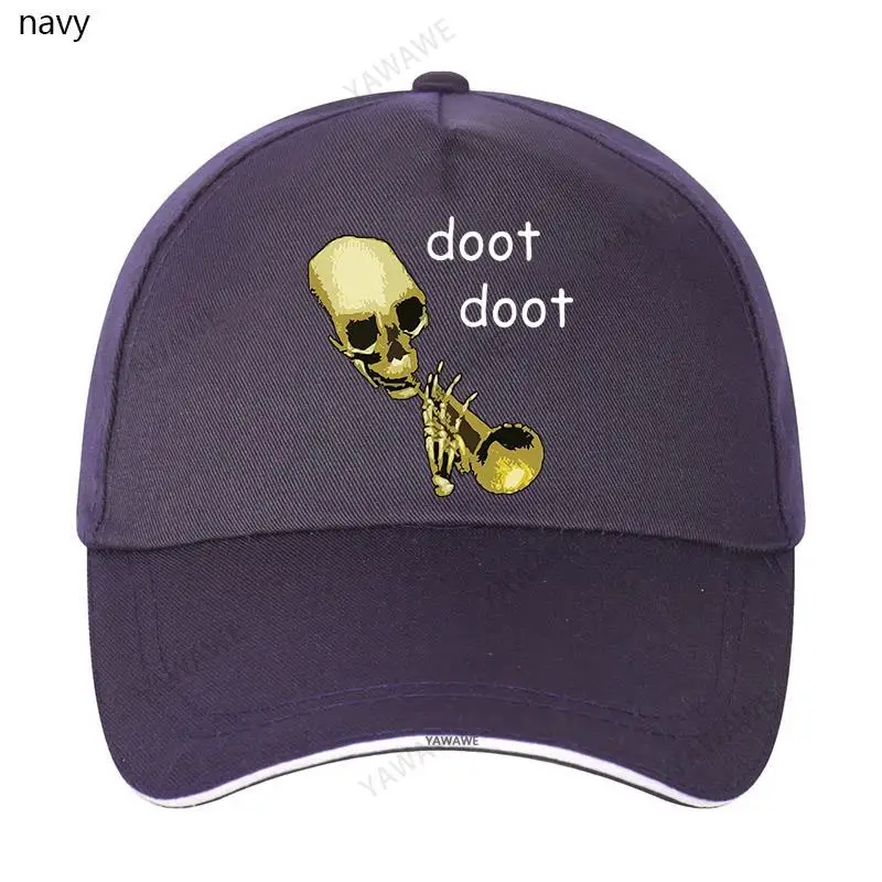 

Black Casual Boys Printed Fish caps doot doot Fashion yawawe print Unisex Snapback hats
