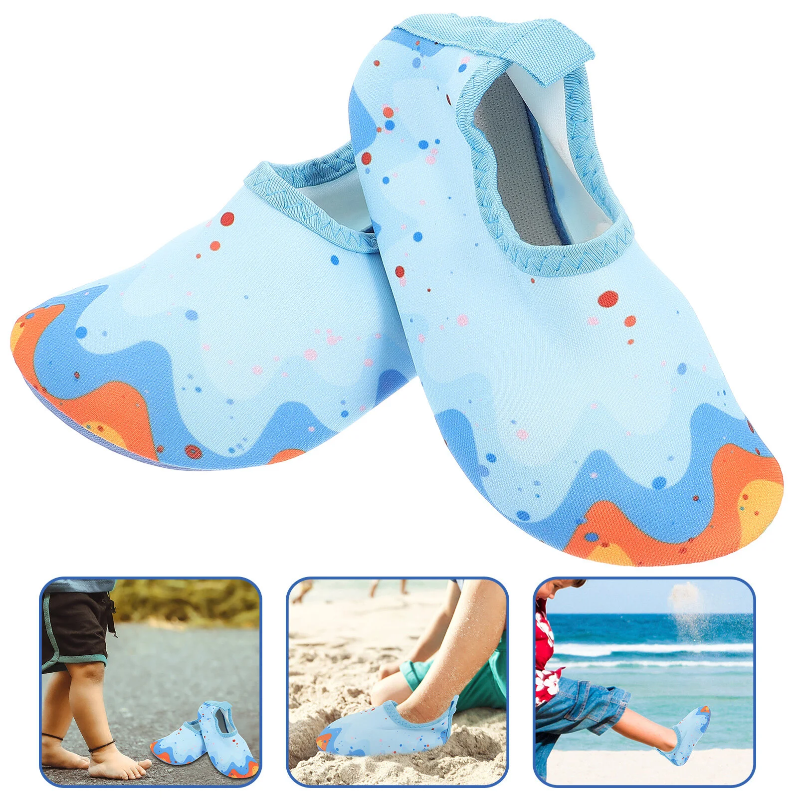 

1 Pair Water Sports Shoes Swimming Water Shoes Beach Shoes for Walking On Sand