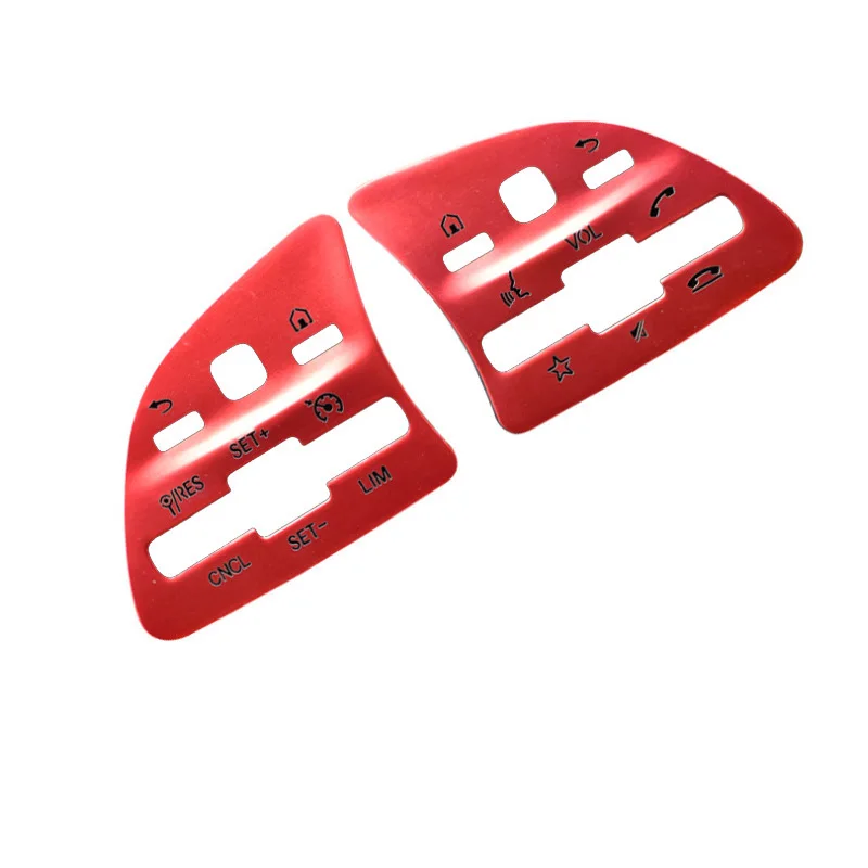 

Автомобильные наклейки на кнопки на руль, нашивка для Mercedes Benz A B C E CLA GLE GLC CLS GLS GLB Class W177 W205 W213 C118 W167