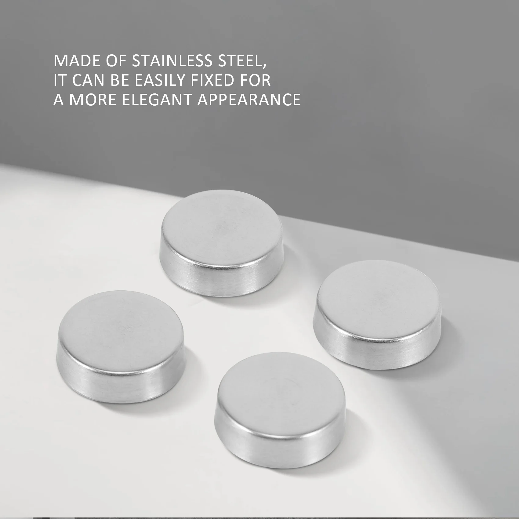 Завинчивающаяся крышка для зеркальных гвоздей из нержавеющей стали диаметром 16