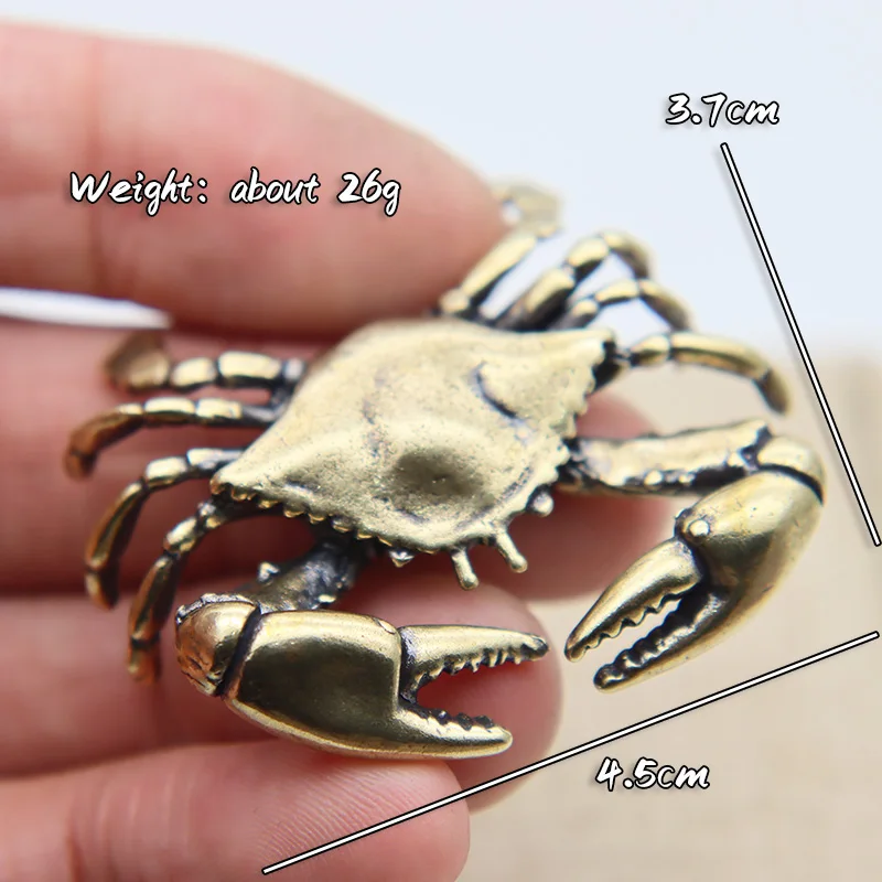 

Медная статуэтка краба