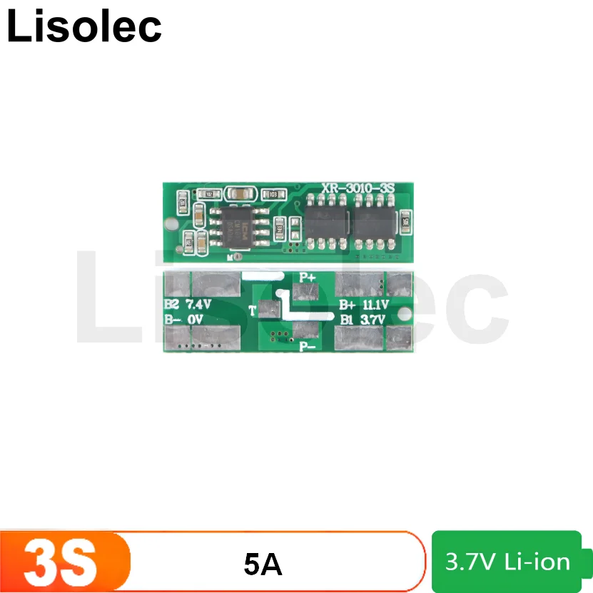 Mini Version 3S BMS 5A 12V литий-ионная литий-полимерная зарядная плата защитная плата литий-ионного аккумулятора модуль PCB для электроинструментов