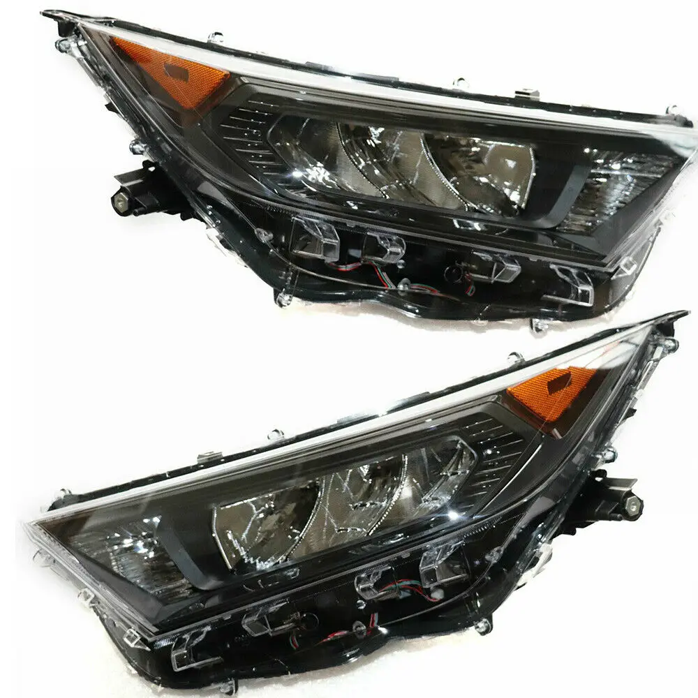 

Светодиодная фара для 2019 2020 Toyota RAV4 LE XLE 2.5L, левая, правая, пассажирская, боковая фара в сборе