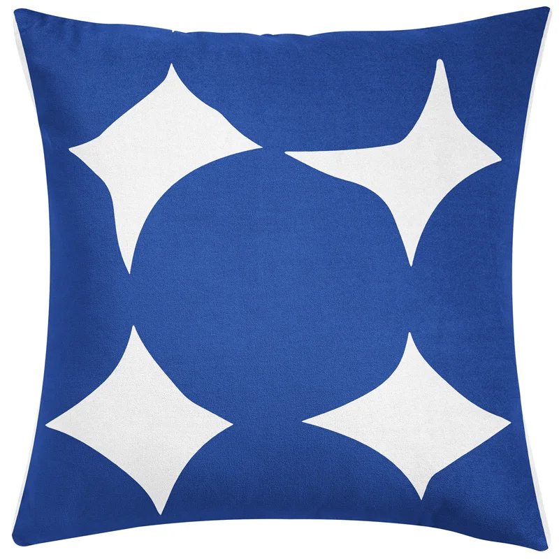 

Star Chair Decorative Pillows Case Minimalist Home Decor Sofa Modern Abstract Geometric Cushion Cover Blue Throw Pillowcase