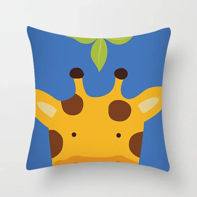 Симпатичная наволочка с мультяшным принтом для спальни подушка из полиэстера Dofa