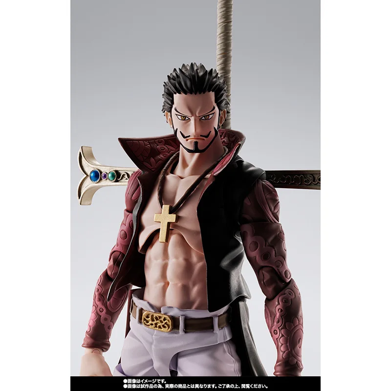 В наличии 100% оригинальные Bandai S.H.Figuarts Shf Dracule Mihawk Hawkeye One Piece аниме фигурки модели коллекция игрушек (art.: 3920d429eec50) - 3920d429eec50