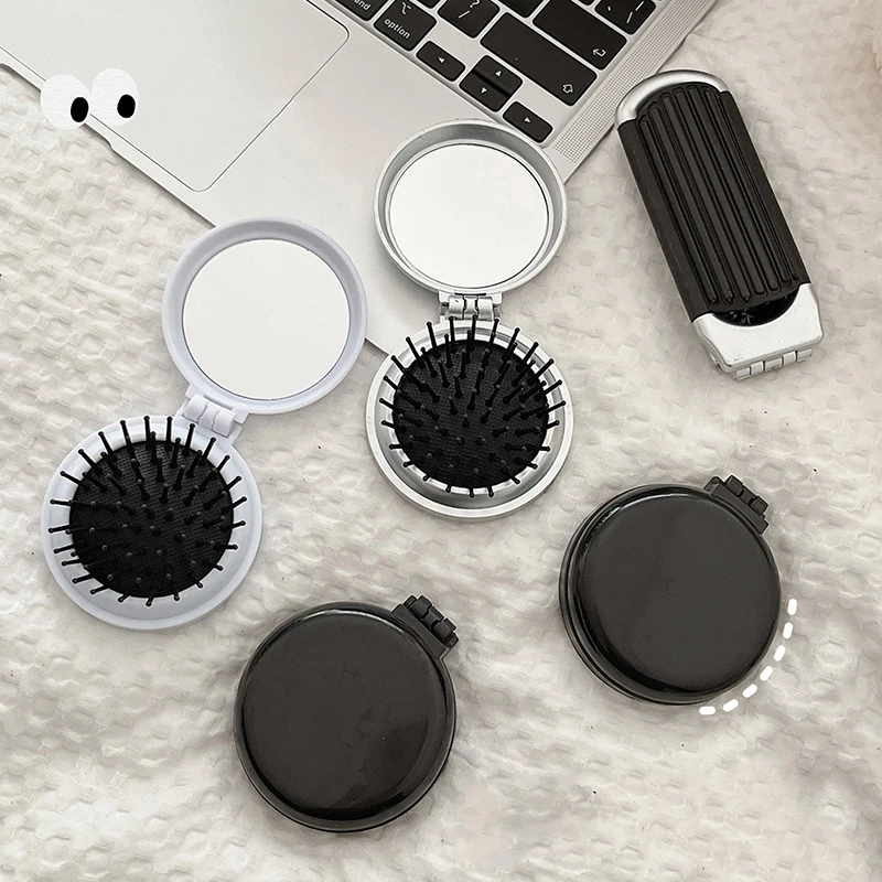 Складная Массажная расческа Mini Hairbrus Антистатическая портативная дорожная Щетка