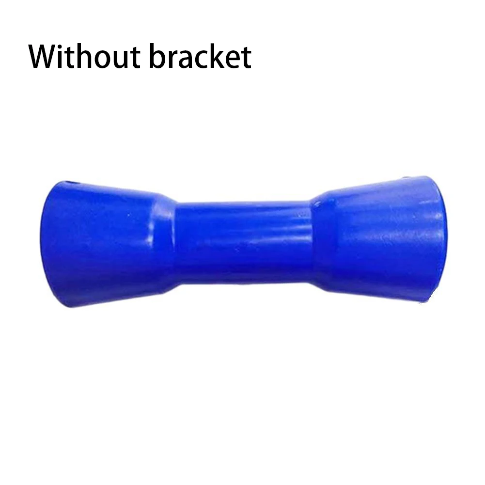 

8 Inch Blue Hard Plastic Boat Trailer Roller Pe Accessories With Bolt 200mm Centering Parts Self Without Bracket A9x7