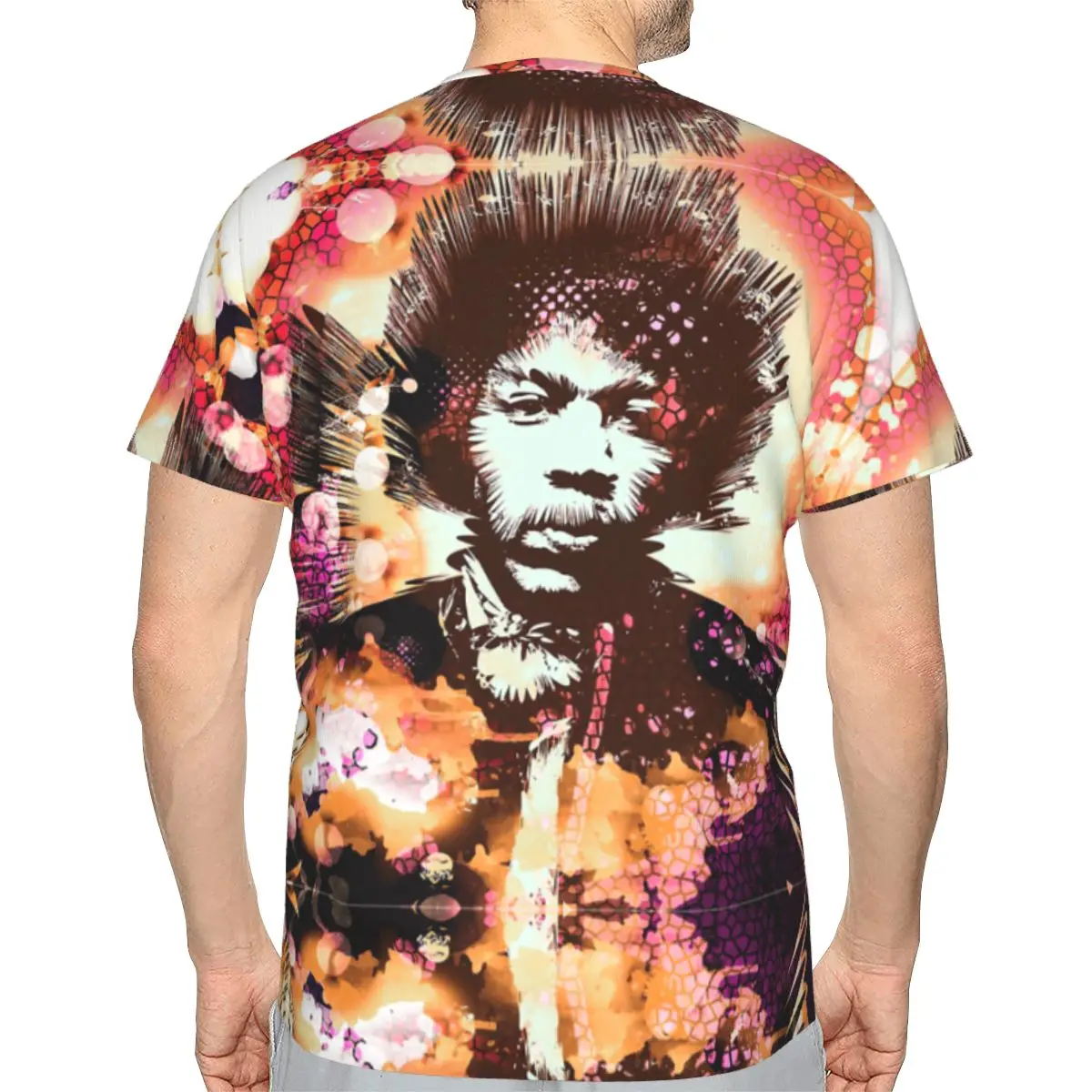 Jimi And Hendrix футболка с принтом подушки симпатичная Мужская принт R249 футболки для