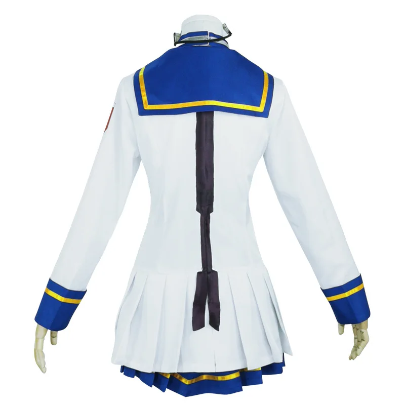 Фото Костюм для косплея по игре Umamusume: Pretty Derby Oguri Cap, белая матросская форма, юбка, пальто, карнавальный костюм для взрослых женщин №5