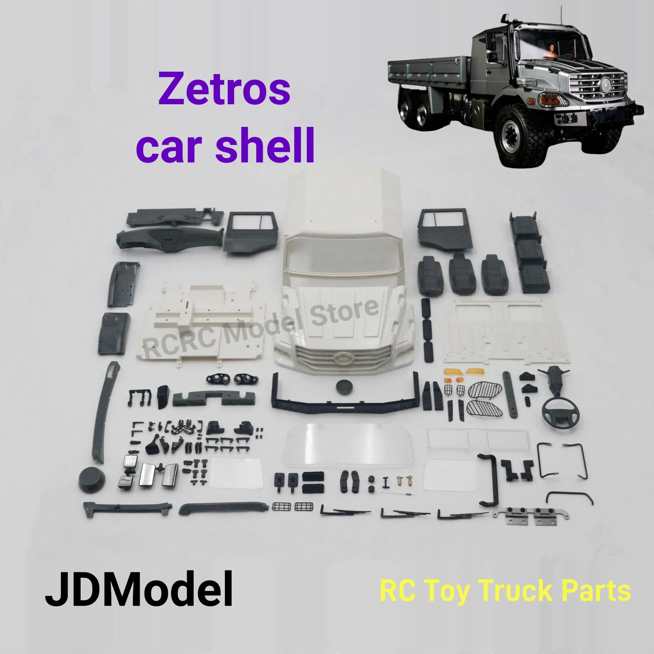 JDM RC Car Shell Bodyshell Cab приборная панель для Zetros 1/14 с дистанционным управлением модель