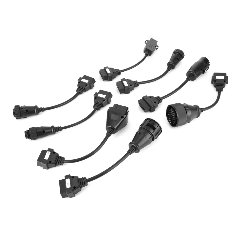 

8 шт. OBD-кабель OBD2, удлинительные кабели, легкий и портативный для автоматического сканера