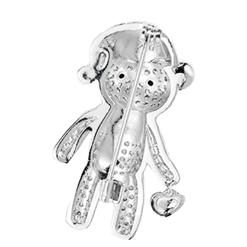 

1Pc Christmas Brooch Suit Breastpin Clothing Accessory Xmas Decorative Gift