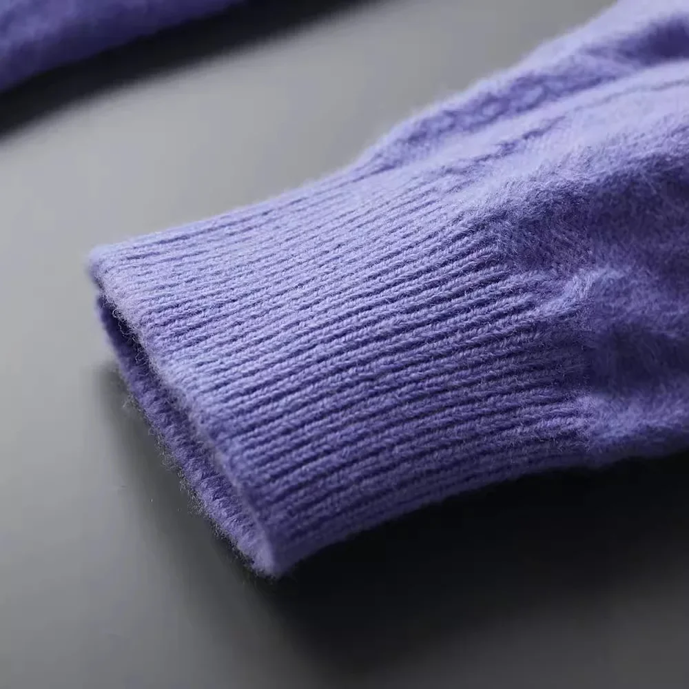 Осень/зима новый мужской утолщенный шерстяной топ с круглым вырезом