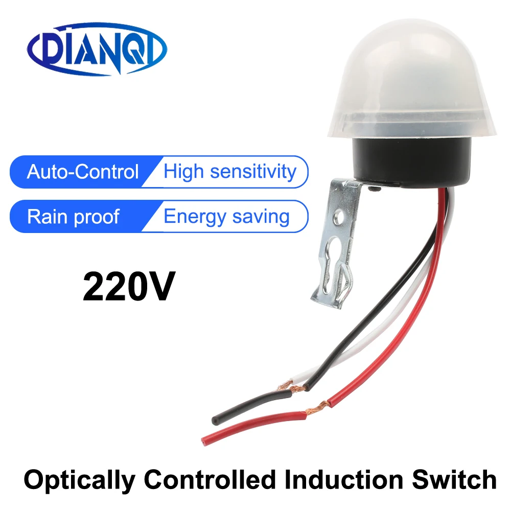 Новое поступление, дистанционное управление электрисветильник, влагозащищенный автоматический светильник, уличный свет, автоматический переключатель