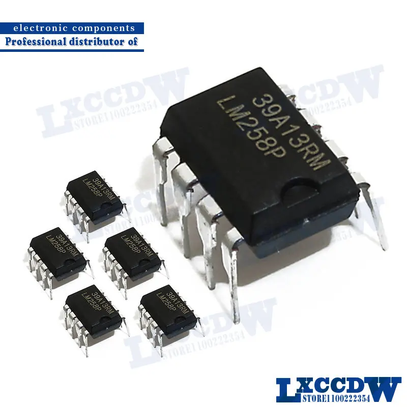 

10 шт. LM258P DIP8 LM258 DIP LM258N DIP-8 новый и оригинальный IC