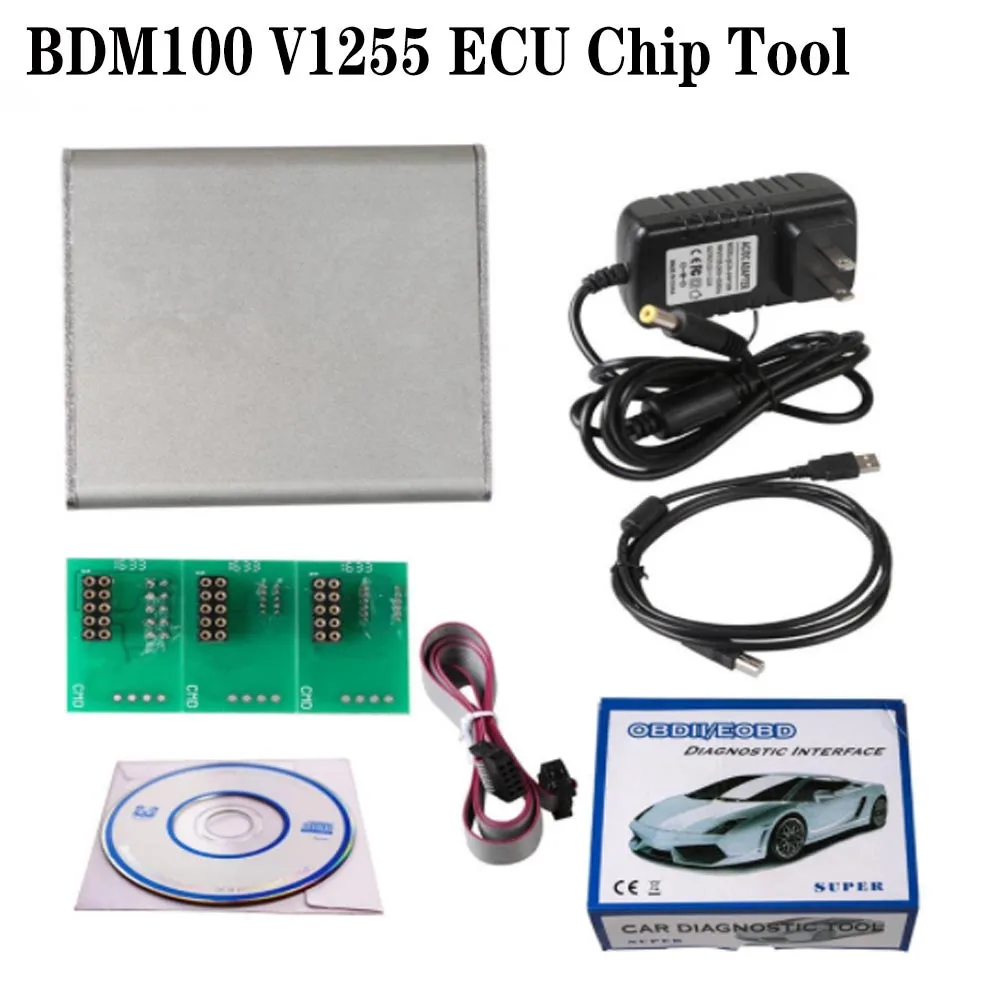 

High Quality BDM100 V1255 Programmer ECU Chip Tuning BDM 100 Code Reader Remapping LED BDM Frame LED 4pcs Probe Pens BDM Probe