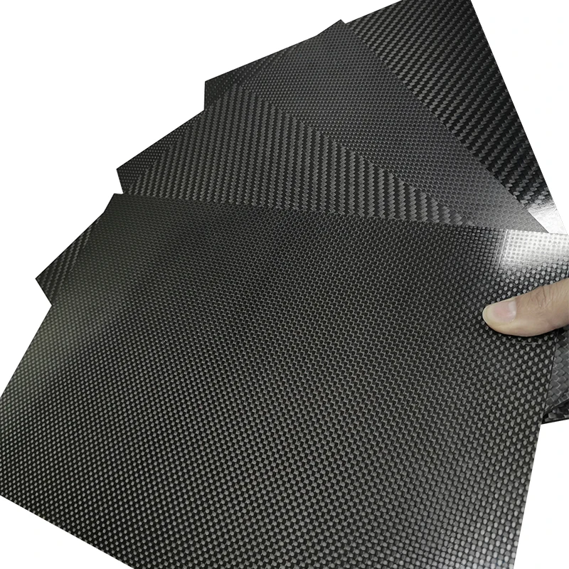 

250x300mm Matte Surface 3K Carbon Fiber Board Thickness 0.25mm To 6mm High Composite Hardness RC Model