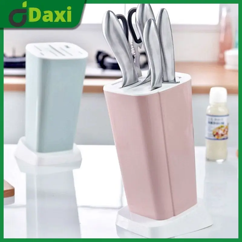 

New Knife Rack Creative Plastic Kitchen Knife Holder Multifunctional Kitchen Accessories Storage Rack Tool Holder Knife Stand