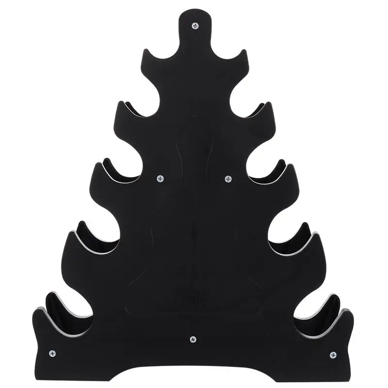 

Kettlebell Rack Dumbbell Shelf Gym Accessories Fitness Fixing Triangle Shaped Stand Dumbbell Storage Bracket Rack Holder Stand