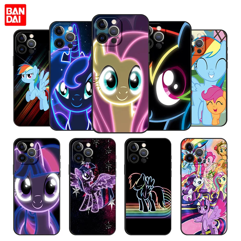 

Cover Case for iPhone 11 12 13 Pro Max SE 2020 11pro 12pro 13pro Mini Shell Bag SoftCute My Little Pony Rainbow Dash