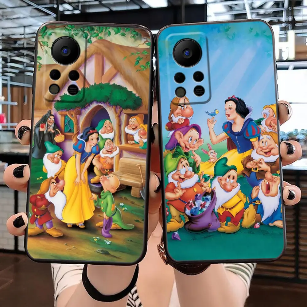 

Case For Infinix TECNO CAMON 19 16 X 8 POVA 4 2 NEO2 NOTE 12 G96 11 10 8 8I S5 Pro 5G Case Good Snow White And The Seven Dwarfs