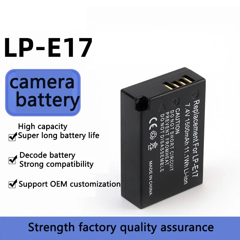 LPE17 DuraPro LP E17 Аккумулятор + светодиодное зарядное устройство с кабелем для Canon EOS