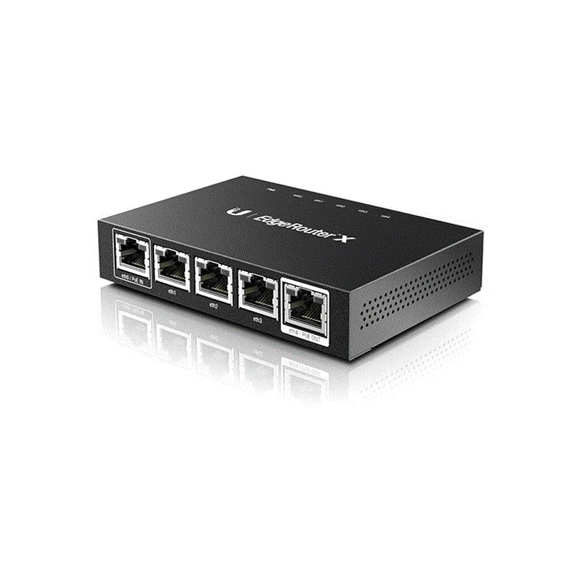 Ubiquiti ER-X Router EdgeRouter X Advanced Gigabit Ethernet Routers 256MB Storage 5 Gigabit RJ45 ports