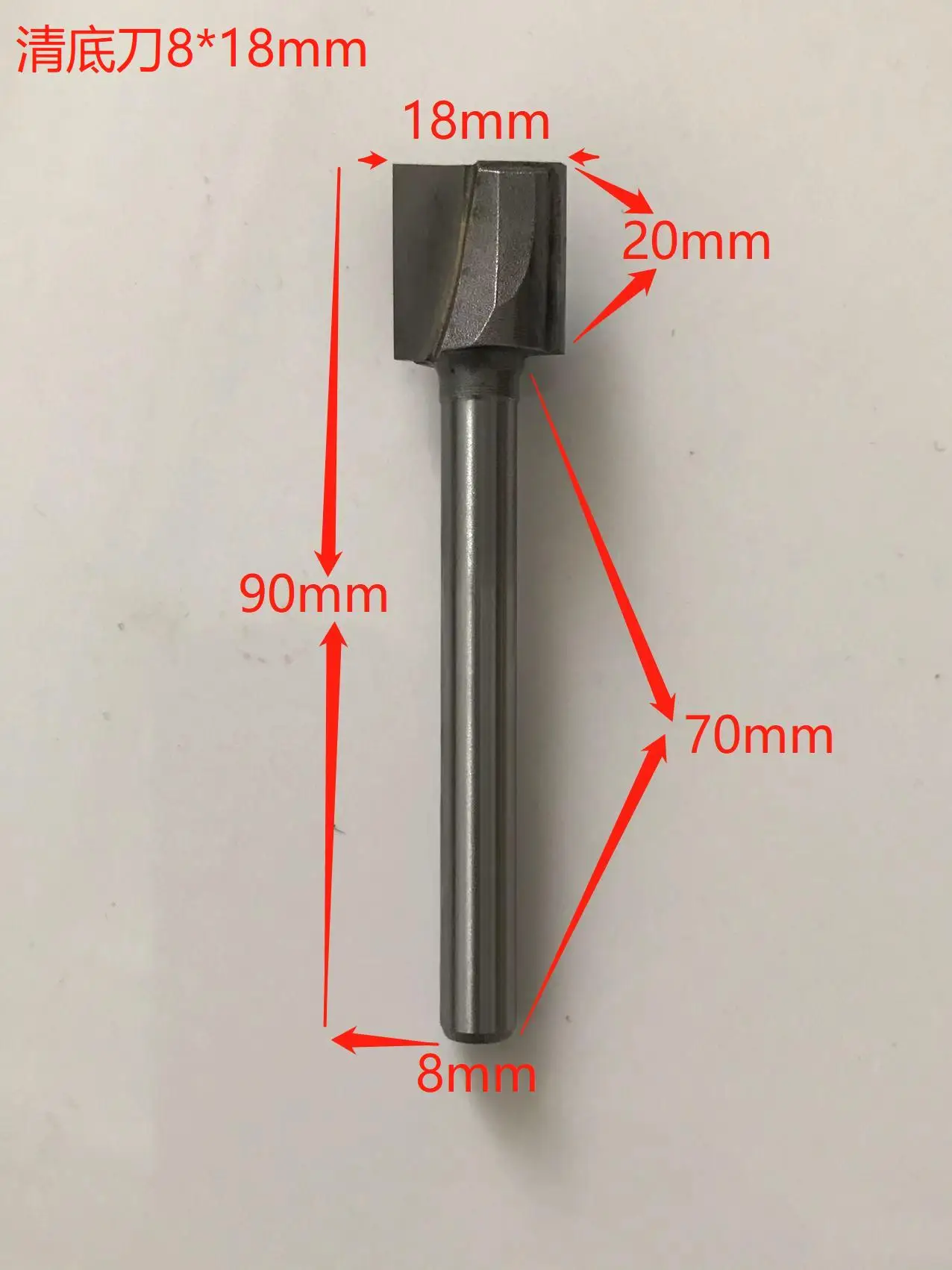 

8 мм ручка Удлиненная ручка деревообрабатывающий Фрезерный резак из сплава деревообрабатывающий нож для резьбы по дереву резец для канавок удлиненное дно cleani