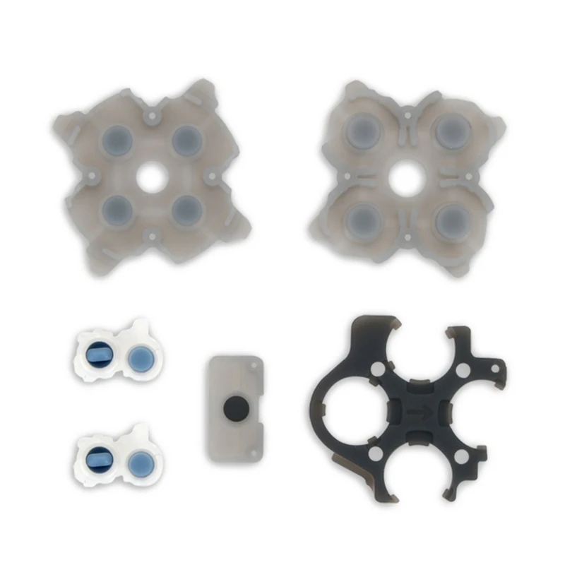Игровой контроллер проводящая резиновая накладка кнопка Dpad L1R1