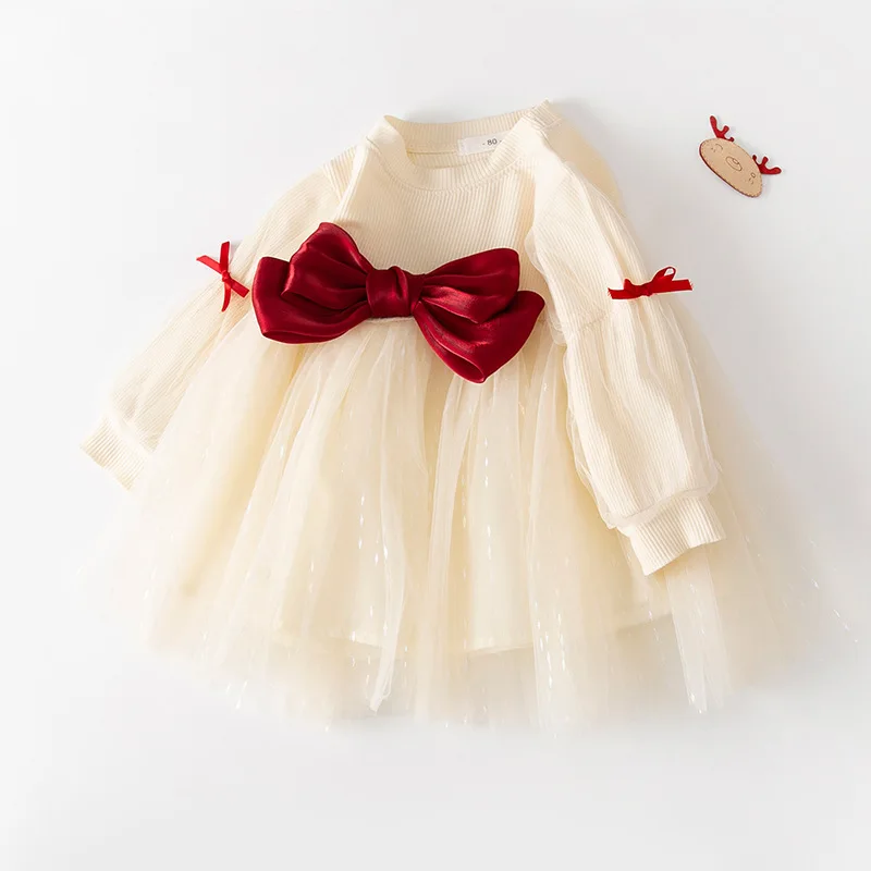 

Весеннее платье с бантом для девочек, платье на день рождения для маленьких девочек, балетное вечернее платье, трапециевидные юбки для девочек