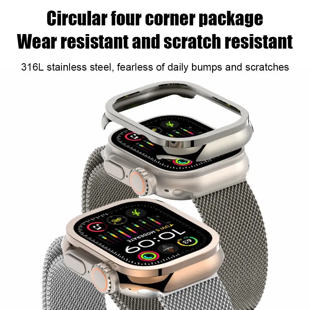 Часы из нержавеющей стали для Apple Ultra 3