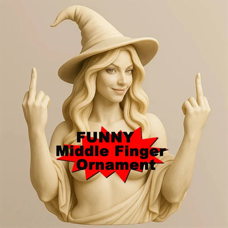 

Статуэтка ведьмы из резины