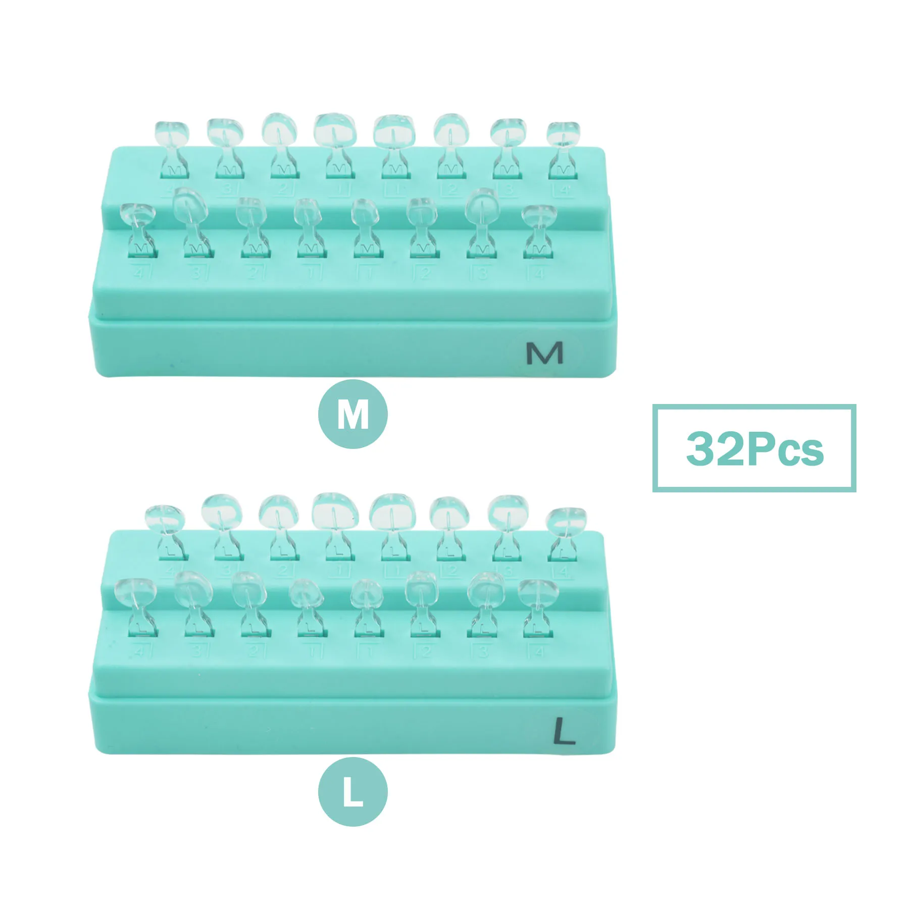 32 шт./компл. набор форм для стоматологического шпона форма композитной смолы