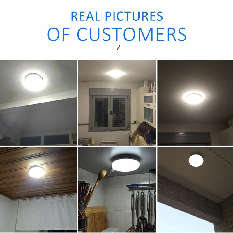 Ceiling Lights Ultra Thin LED Ceiling Lamps Square Round Modern Panel Light 18/30/50W Led Downlight Living Room Bedroom Kitchen images - 6