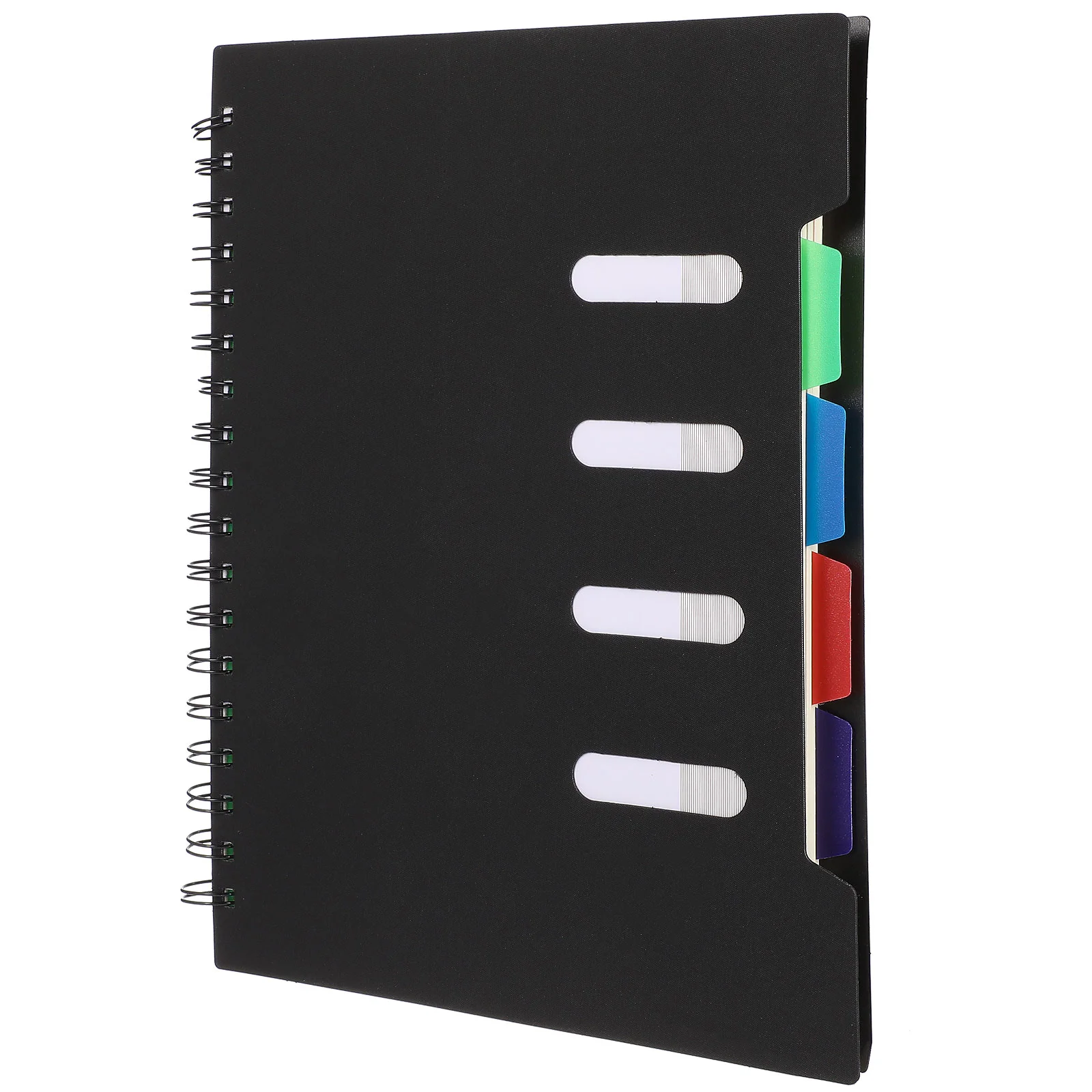 

1pc Loose Leaf Notebook Lined Paper Notebook Binder Journal Planner Notepad (Random Style) Diary