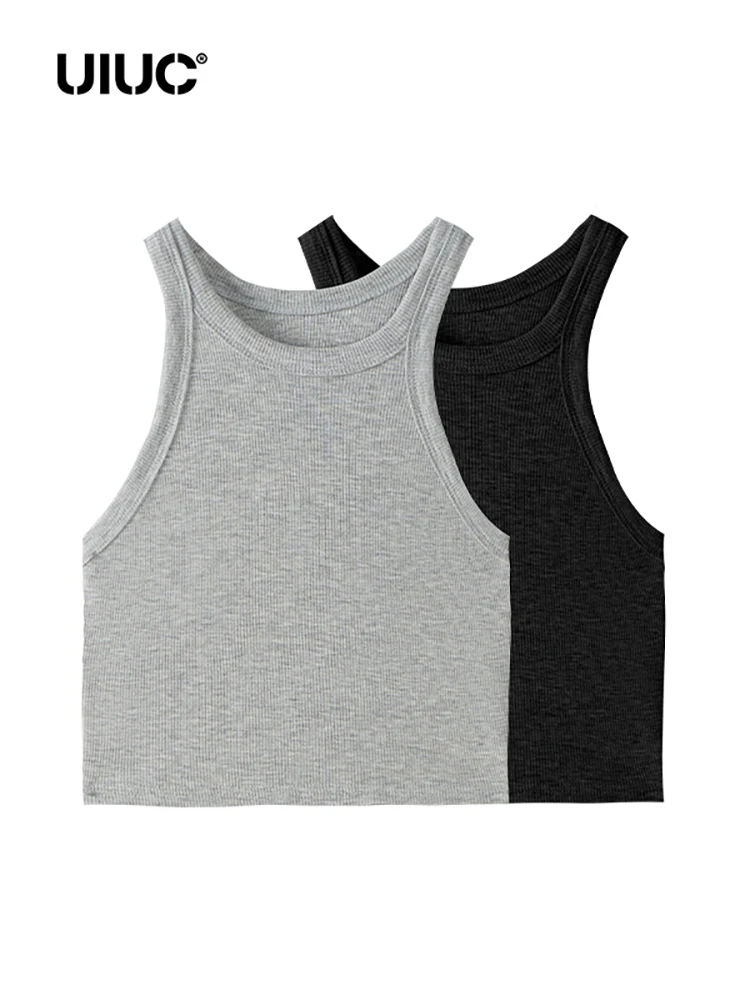 UIUC Solid Ribbed Tank Tops 3314GS22