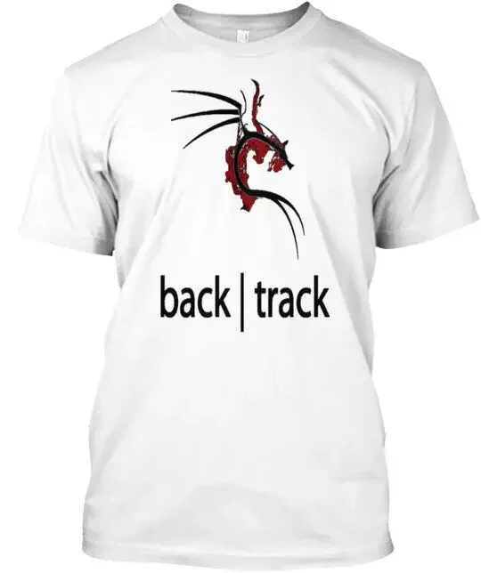 Белая футболка Backtrack Linux hhack T сделанная в США размер от S до 5XL