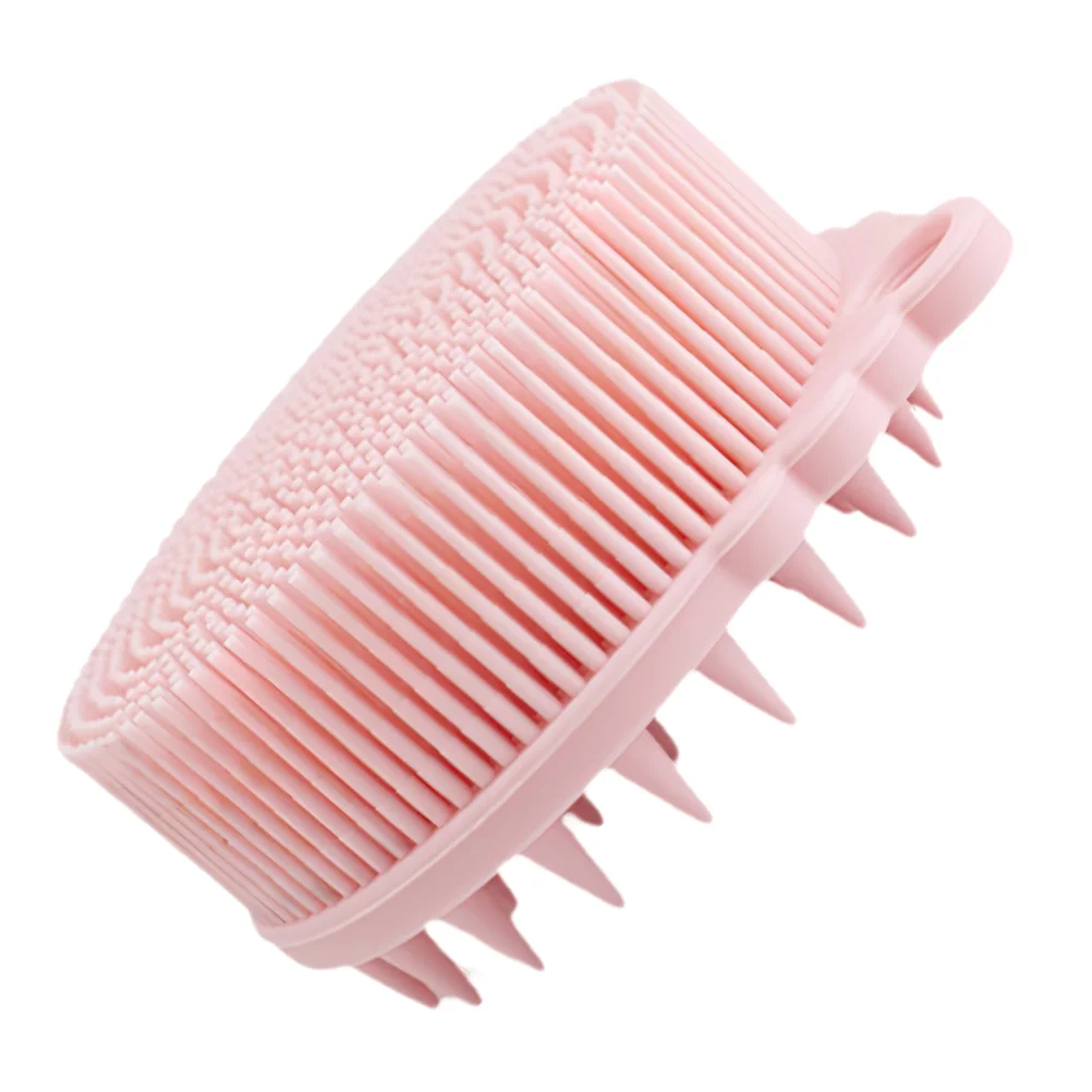 

Scrub Shower Body Cleaning Brush Baby Children Bath Washing Massaging Scrubber Home Shampoo Silicone