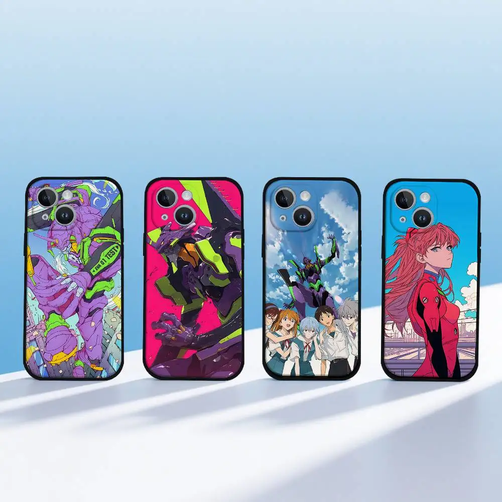 Фото Чехол для телефона Anime N-Neon Genesis Evangelion-s, мягкий, приятный для кожи чехол из ТПУ для iPhone 17/16/15/14/13/12/11 серии: PRO, MAX, №1